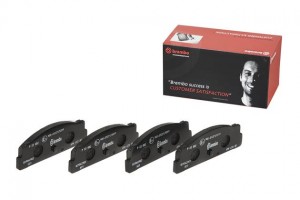 Комплект тормозных колодок, диско P23002 BREMBO