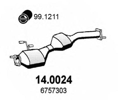 Катализатор 140024 ASSO