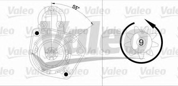 Стартер 455981 VALEO PHC