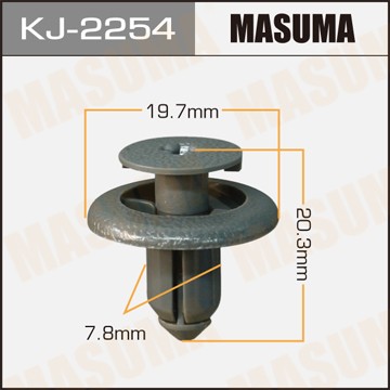 Клипса крепежная KJ2254 MASUMA