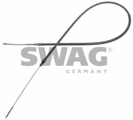 Трос, стояночная тормозная система 30 91 4204 SWAG