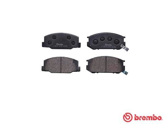 Комплект тормозных колодок, диско P 83 031 BREMBO