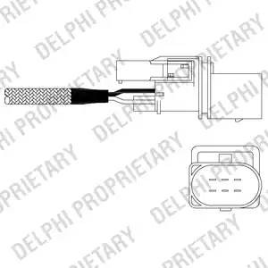 Лямбда-зонд ES11026-12B1 DELPHI