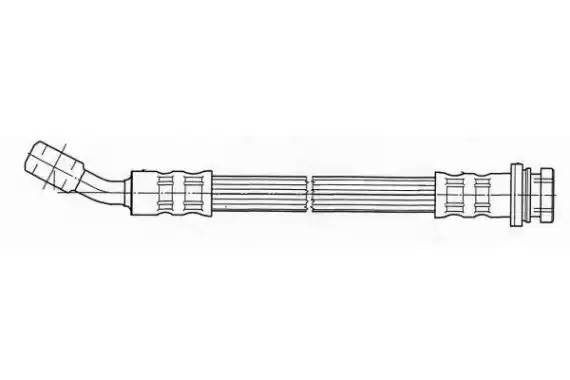 Тормозной шланг J3708037 H B JAKOPARTS NIPPARTS