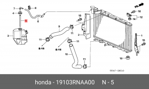 Деталь 19103RNAA00 HONDA