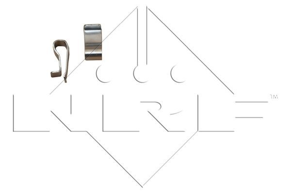 Радиатор, охлаждение двигател 53371 NRF