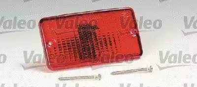 Рассеиватель, задняя противотуманная фара 084537 VALEO PHC