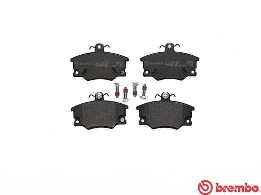 Комплект тормозных колодок, диско P23017 BREMBO