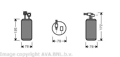 Осушитель кондиционера VWD052 AVA