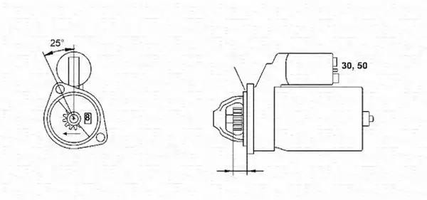 Стартер 943241158010 MAGNETI MARELLI