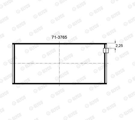 Подшипник 71-3765 GLYCO