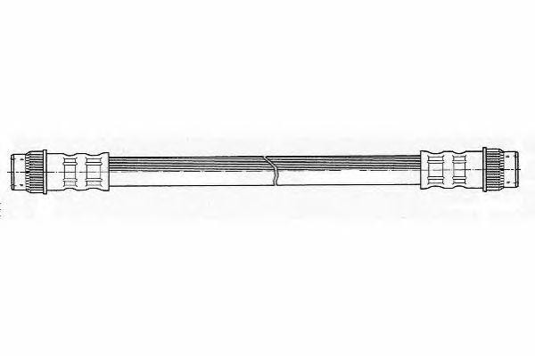 Тормозной шланг FHY2034 FERODO