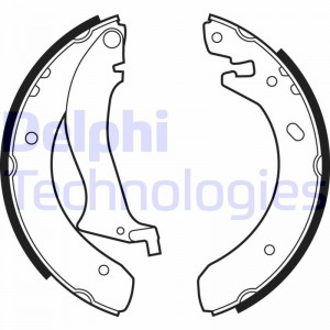 Комплект тормозных колодок LS1870 DELPHI