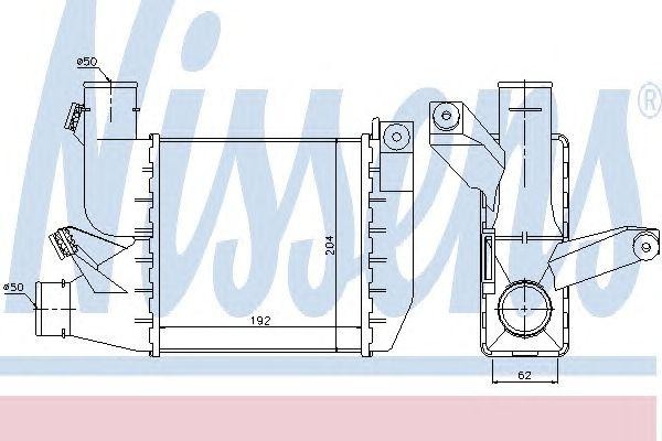 Интеркулер 96697 NISSENS