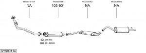 Катализатор 099574 BOSAL