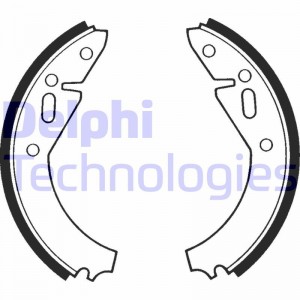 Комплект тормозных колодок LS1163 DELPHI