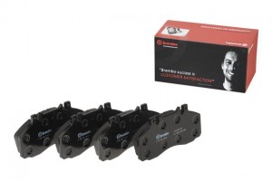 Комплект тормозных колодок, диско P A6 008 BREMBO