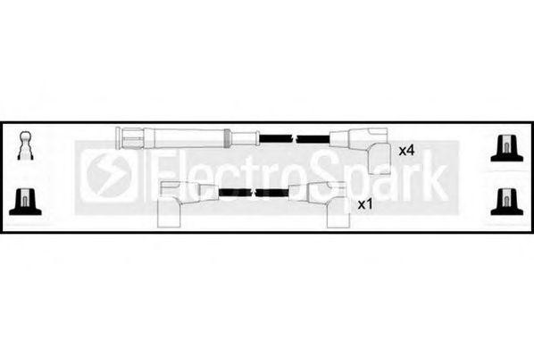 Ккомплект проводов зажигания OEK155 STANDARD
