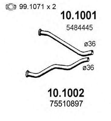 Выпускной трубопровод 101001 ASSO
