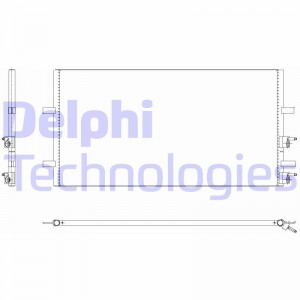 Радиатор кондиционера TSP0225640 DELPHI