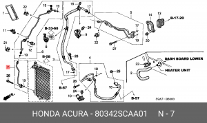 Деталь 80342SCAA01 HONDA