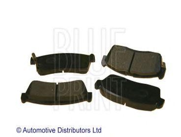 Комплект тормозных колодок, диско ADD64233 BLUE PRINT