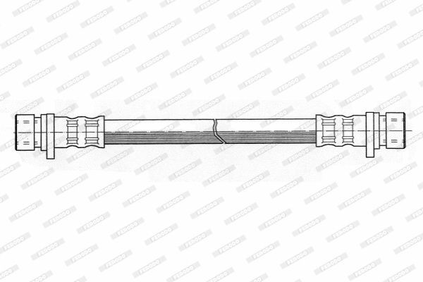 Тормозной шланг FHY2296 FERODO