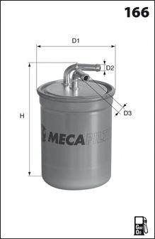 Топливный фильтр ELG5340 MECAFILTER