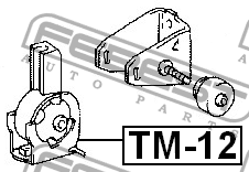 Подушка двигателя TM-12 FEBEST