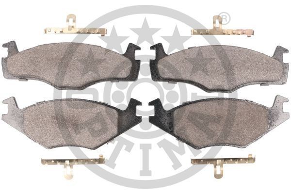Комплект тормозных колодок, диско 9968 OPTIMAL