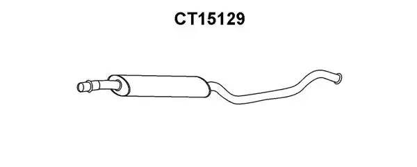 Предглушитель выхлопных газов CT15129 VENEPORTE