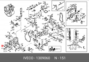 Болт 1309060 IVECO