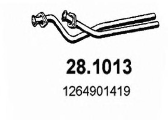 Выпускной трубопровод 281013 ASSO