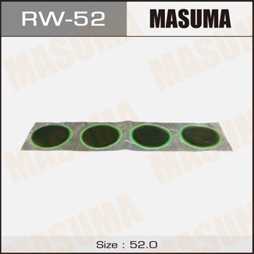 Заплата для ремонта шин и камер RW52 MASUMA