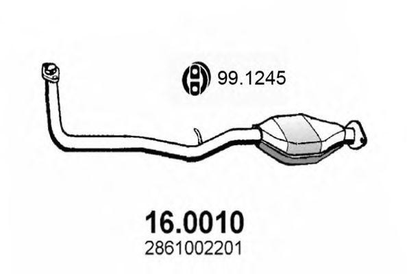 Катализатор 160010 ASSO