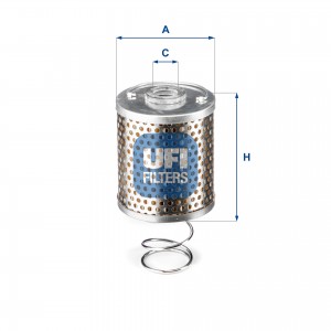 Топливный фильтр 26.655.00 UFI