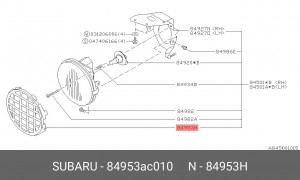 Деталь 84953AC010 SUBARU