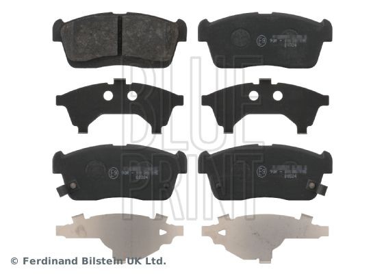 Комплект тормозных колодок, диско ADD64233 BLUE PRINT