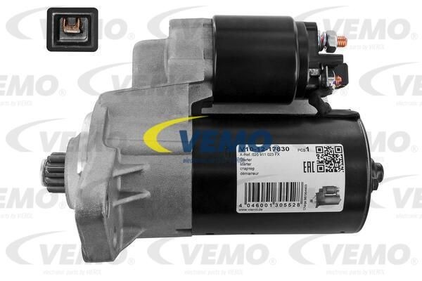Стартер V10-12-17830 VEMO