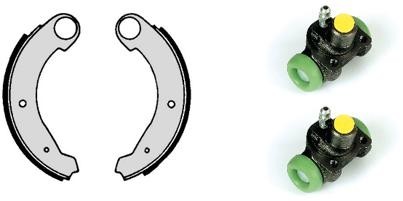 Комплект тормозных колодок H 61 007 BREMBO