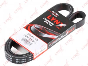 Ремень приводной 6PK1560 LYNXAUTO