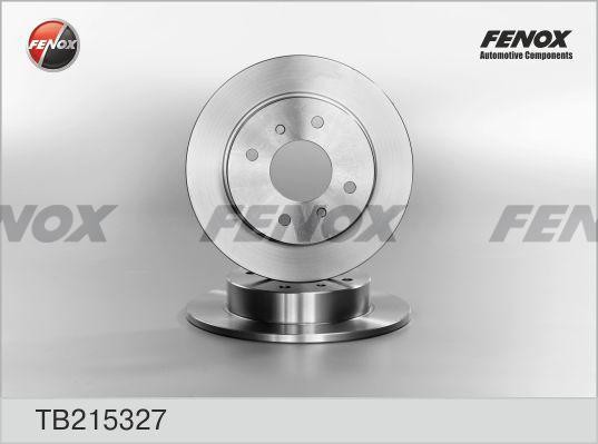 Диск тормозной TB215327 FENOX