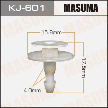 Клипса крепежная KJ601 MASUMA
