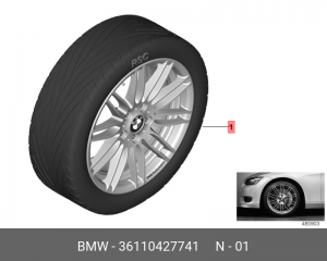 Колесо в сборе 36 11 0 427 741 BMW