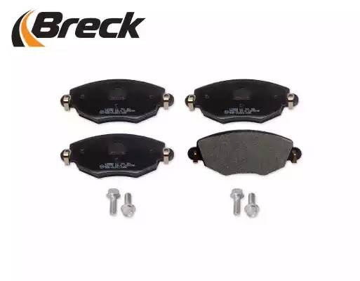 Комплект тормозных колодок, диско 23279 00 701 10 BRECK