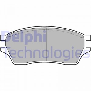 Комплект тормозных колодок, диско LP 561 DELPHI