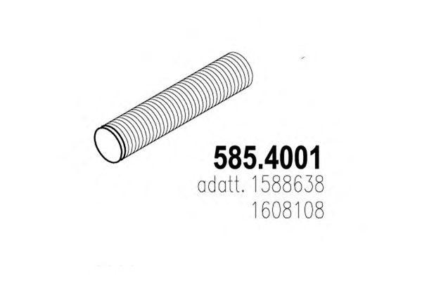 Выпускной трубопровод 5854001 ASSO
