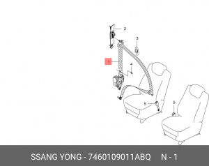 Деталь 7460109011ABQ SSANG YONG