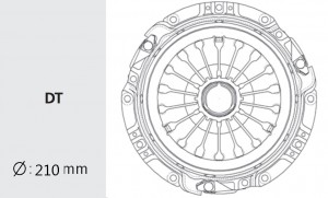 Корзина сцепления VWC06 VALEO PHC
