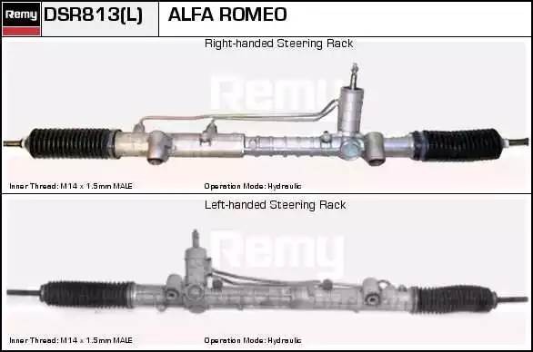 Рулевой механизм DSR813L DELCO REMY